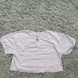 Boutique: Cropped Athletic Shirt